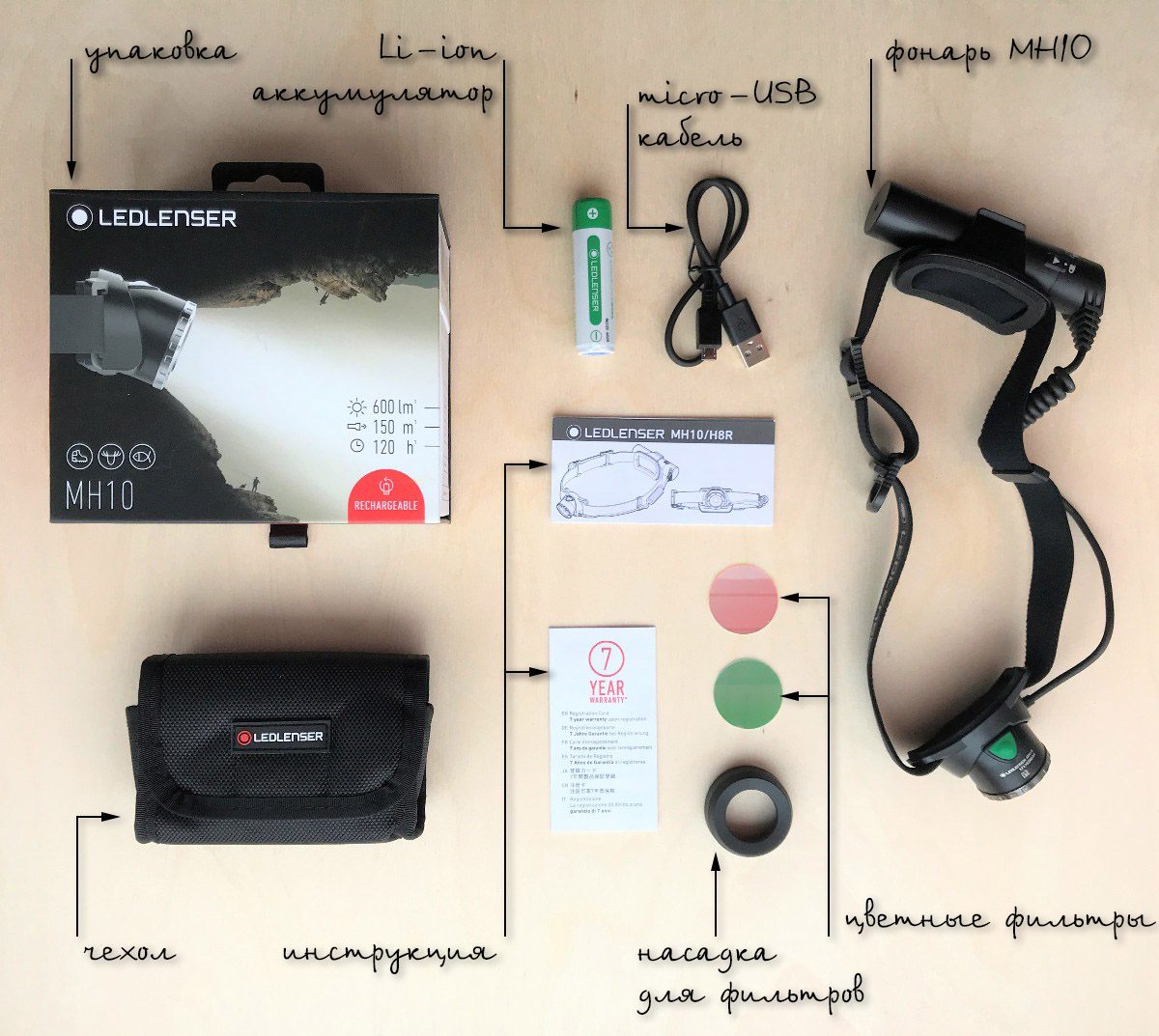 Фонарь MH10