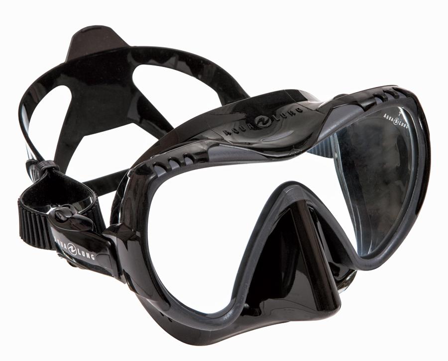 Маска Technisub "Mission", черный силикон